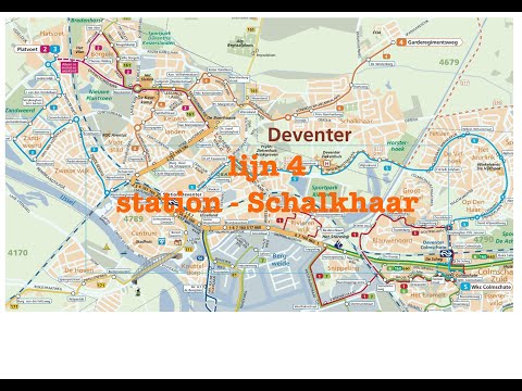 Lijn 4 Deventer station - Schalkhaar