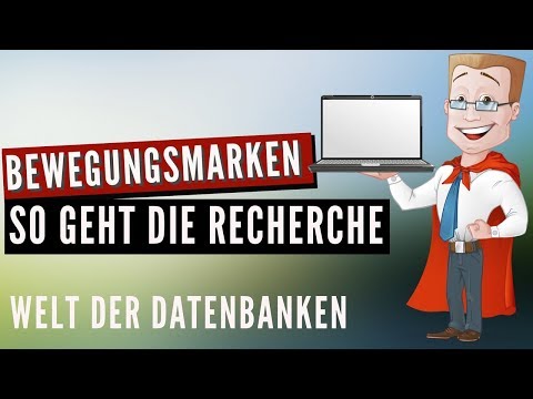Bewegungsmarken - so können sie eine Markenrecherche starten