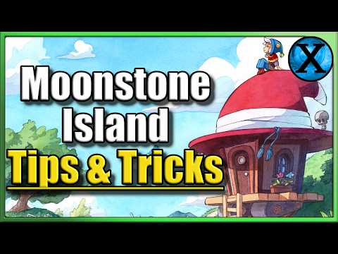 Moonstone Island Beginner's guide (Getting Started, Tips & Tricks, Temple Shopping Lists)