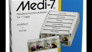 Medi 7 Medikamenten Dosierer für 7 Tage