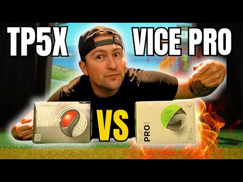 2024 Vice Pro vs 2024 Taylormade TP5X - SHOCKING RESULTS!