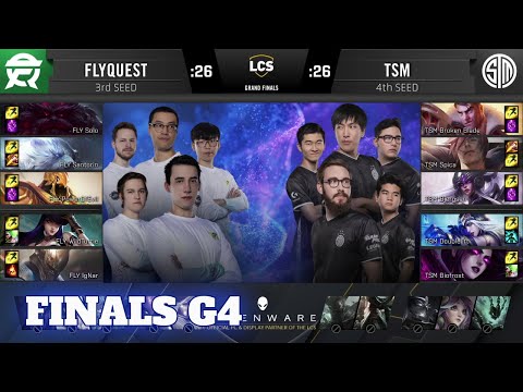 FlyQuest vs TSM - Game 4 | Grand Final Playoffs S10 LCS Summer 2020 | FLY vs TSM G4