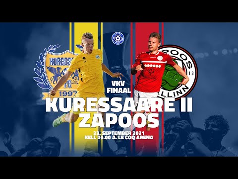 FC KURESSAARE II - TALLINNA FC ZAPOOS, VÄIKESED KARIKAVÕISTLUSED Finaal