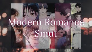Modern Romance Spicy/Smut Recommendations #manhwa #smuttymanhwa #romancemanhwa #webtoon