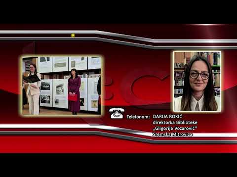 FONO: Darija Rokić - 160 godina Biblioteke „Gligorije Vozarović”
