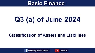 Classification of Assets and Liabilities