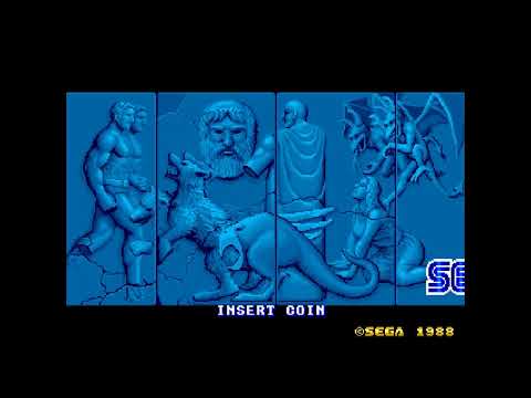 Altered Beast (Arcade) Walkthrough - Full Game/Longplay