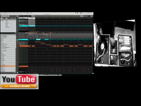 Scratching & using Native Instruments Maschine Groove Production Center for the Beat