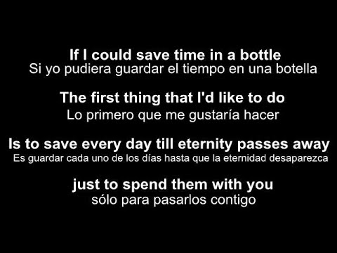 ♥ Time In A Bottle ♥ El Tiempo En Una Botella ~ Jim Croce - subtitulada inglés/español