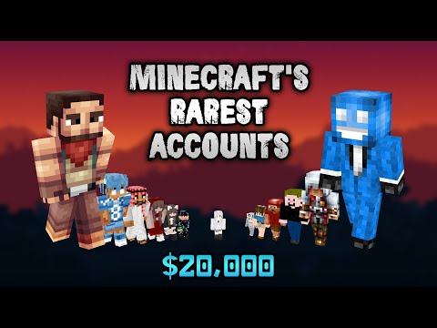 OMG! Insane Minecraft Accounts! Must Watch!