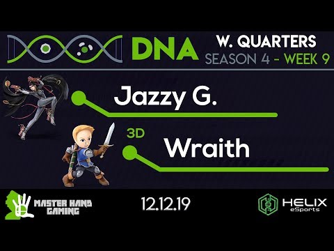 DNA S4:W9 - Jazzy G. (Bayo, Palutena) Vs. 3D | Wraith (Mii Swordfighter) - W Quarterfinals
