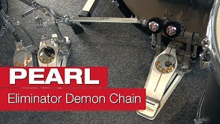 Video thumbnail for Pearl P-3002 C Eliminator Demon Chain Doppelpedal Fußmaschinen by session