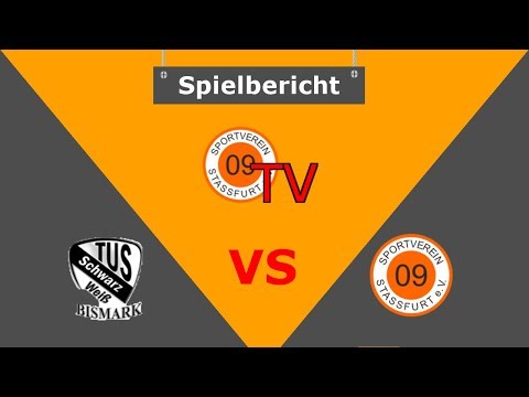 Spielbericht TuS Schwarz-Weiß Bismark - SV 09 Stassfurt