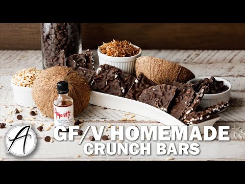 How to Make Gluten Free Vegan Crunchy Bars | Allergy Friendly Candy Bars