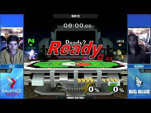NGPU 29 SSBM - Crush (Default Fox) vs. DBJ | Joyboy (Blue Fox) - Melee WSF