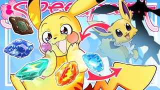 What if we swapped the concept for Eevee and Pikachu? (April Fools)