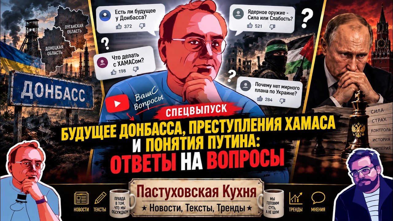 Будущее Донбасса, Преступления ХАМАСа и понятия Путина: Ответы на вопросы. П?