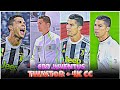Cristiano Ronaldo Juventus - Best 4k Clips + CC High Quality For Editing 🤙💥 #part14