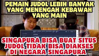 AHLI IT BONGKAR SETTINGAN JUDOL | SINGAPURA BISA TUTUP AKSES JUDOL TIDAK BISA DI