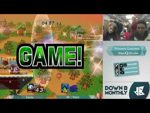 [PM] dB Dec. 2017 Monthly - dextr (Meta Knight) vs dB | Helix (Sonic) - Winners Quarters