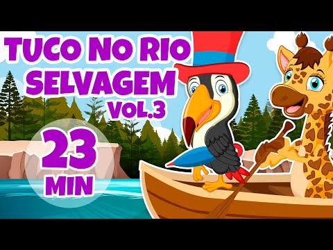 Tuco no Rio Selvagem Vol. 3 - Giramille 23 min | Desenho Animado Musical