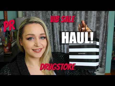 Haul! VIB Sale, Benefit PR, Drugstore Makeup