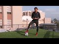 The 25 year Neymar Jr. Attempts to shoot a terrifying shot from Jimmy Kimmel's Roof