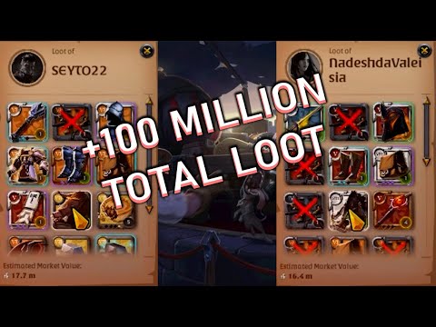 Red Zone Transport Ganking| Gank Montage | +100M Loot | Albion Online | MMORPG