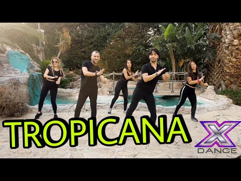 TROPICANA//Coreografia X-Dance//Dama Latina//balli di gruppo 2022//Tutorial e Ballo di spalle