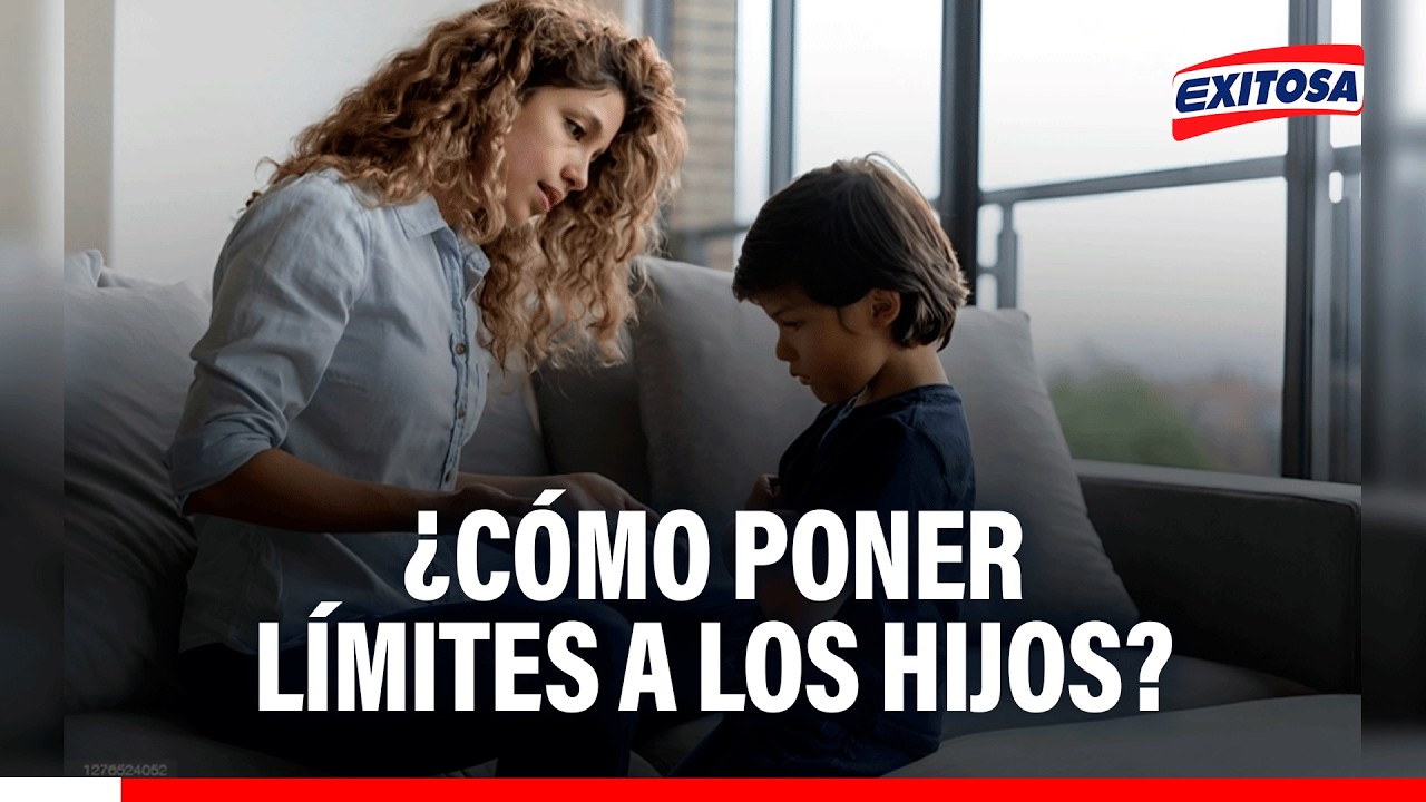 🔴🔵 ¿Cómo poder límites a los hijos?: "Es importante aprender como padres a establecer acuerdos"