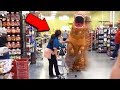 T REX DINOSAUR PRANK COPS CALLED