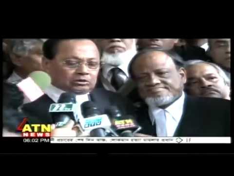 17 JAN 2012  Khaleda Zia appears in court to submit bail bond