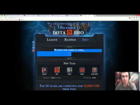 DotaBro League Enemy Search System!