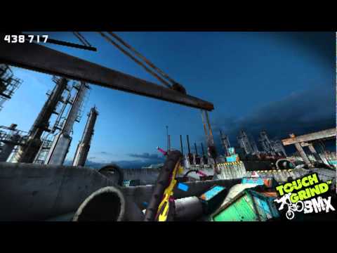 Touchgrind BMX - The Docks Illusion labs record.