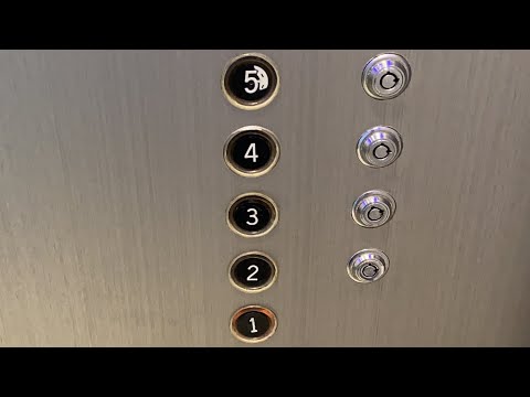 OTIS LEXAN Traction Elevators @ 1390 Brickell aka Pacific National Bank Building, Miami, FL