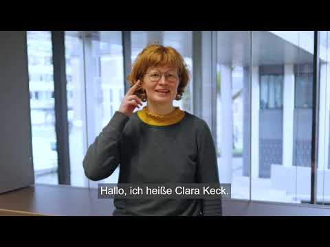 Clara Keck stellt sich vor - Video in DGS