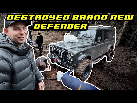 I SENT MY DEFENDER OFF ROAD *BROKEN* (ft. charlie choppa)