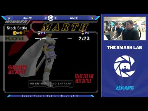 SL75 Grand Finals - GEM (Marth) vs Wisp (Captain Falcon)