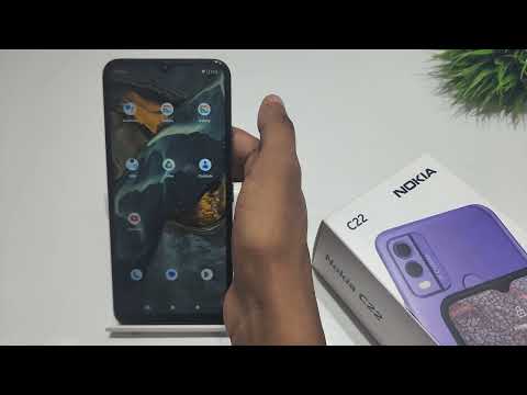 How to set swipe down notification drawer in Nokia c22 | Nokia c21 set global search bar
