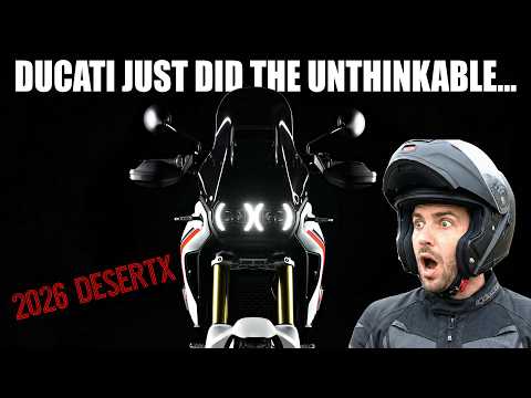 Ducati Just Did the UNTHINKABLE! 2026 Ducati DesertX #ducati