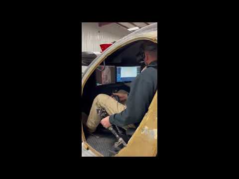 FAA AATD - Sim Your Plane - 500 Aerial Saw - Demonstration Video