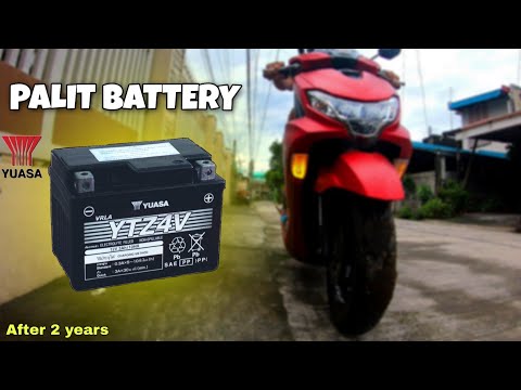 Mio Gravis palit battery. Yuasa YTZ4V