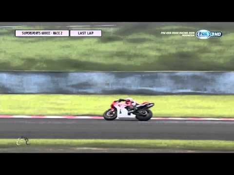 Kecelakaan M.Fadli di Asia Road Racing Championship SuperSport 600 cc FULL HD