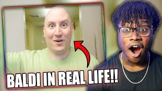 BALDI COMES TO LIFE! | BALDI'S BASICS: THE MUSICAL Reaction!