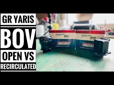 Toyota GR Yaris - Turbosmart BOV open vs. recirculated