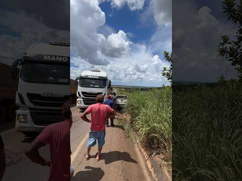 Engarrafamento MT-020 a Paranatinga-MT 🔂 Canarana |  #matogrosso #araguaia #noticias #viralshorts