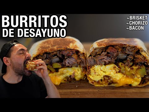 3 Burritos Contundentes para Desayunar