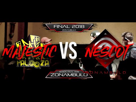 MAJESTIC (CMX) 🆚 NESCOT (GDL) // 4TOS - FINAL 2018 // ZONAMBULO 👁 LIGA FREESTYLE