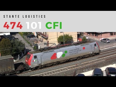 474 101 CFI in transito a Monterotondo con merci Stante Logistics