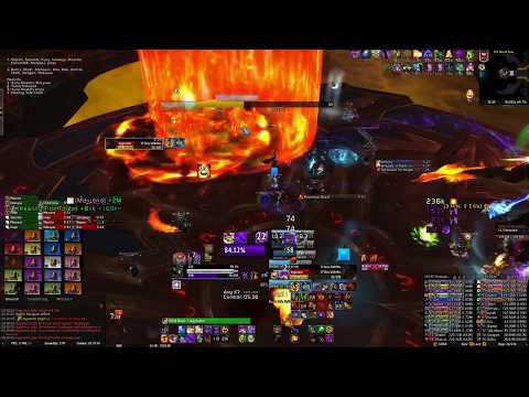 Hostile vs Aggramar Mythic [Shadow Priest PoV]